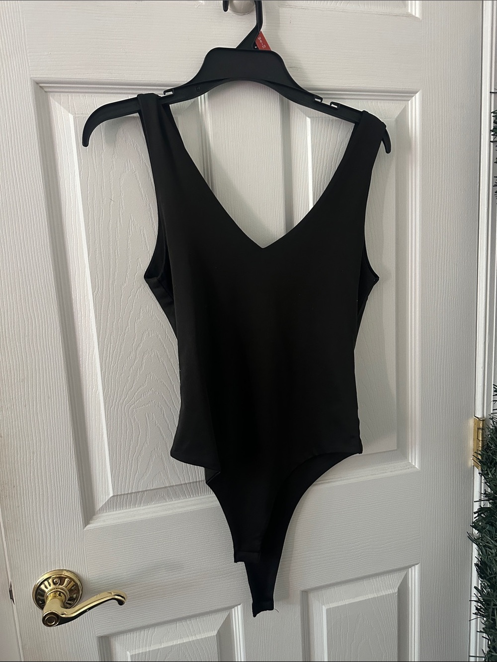 Classic Black Womens One-Piece Bodysuit